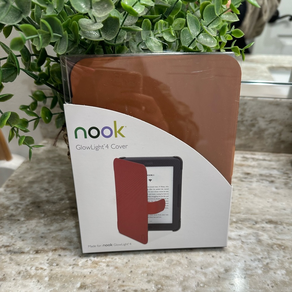 Nook Glow Light 4 brown case